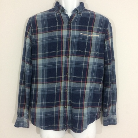 Adam Levine Collection Other - Adam Levine Mens S 100% Cotton Flannel Button Down